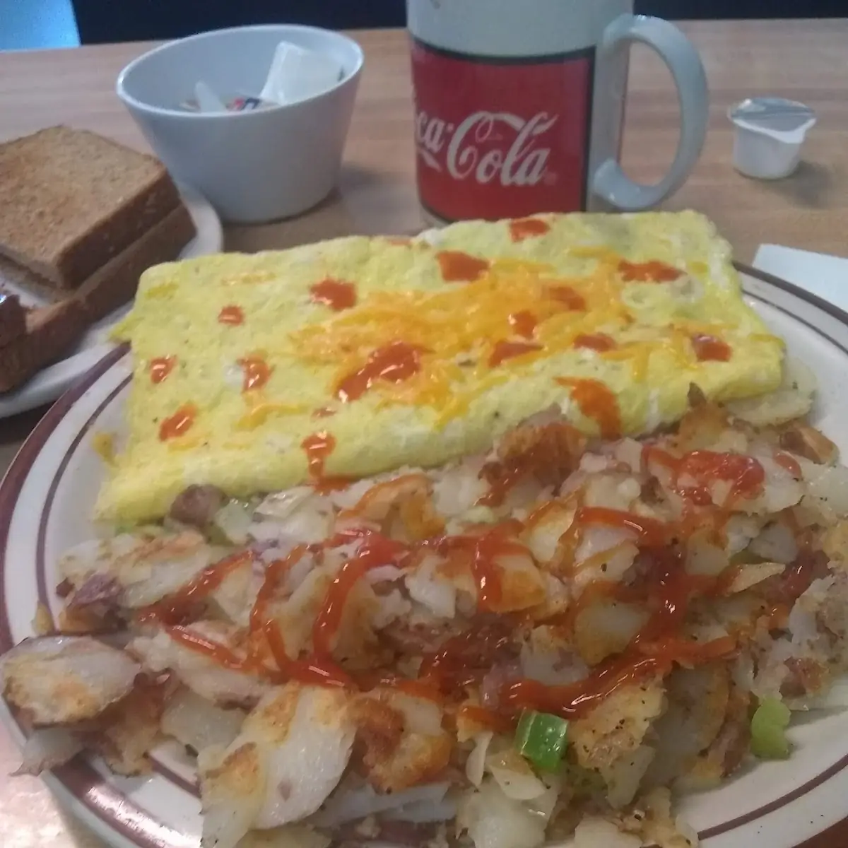 Chilli Cheese Omelette