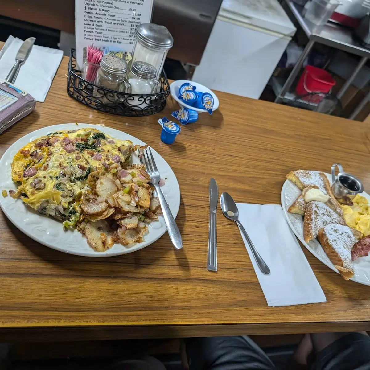 Combo Omelette with Country Potatoes