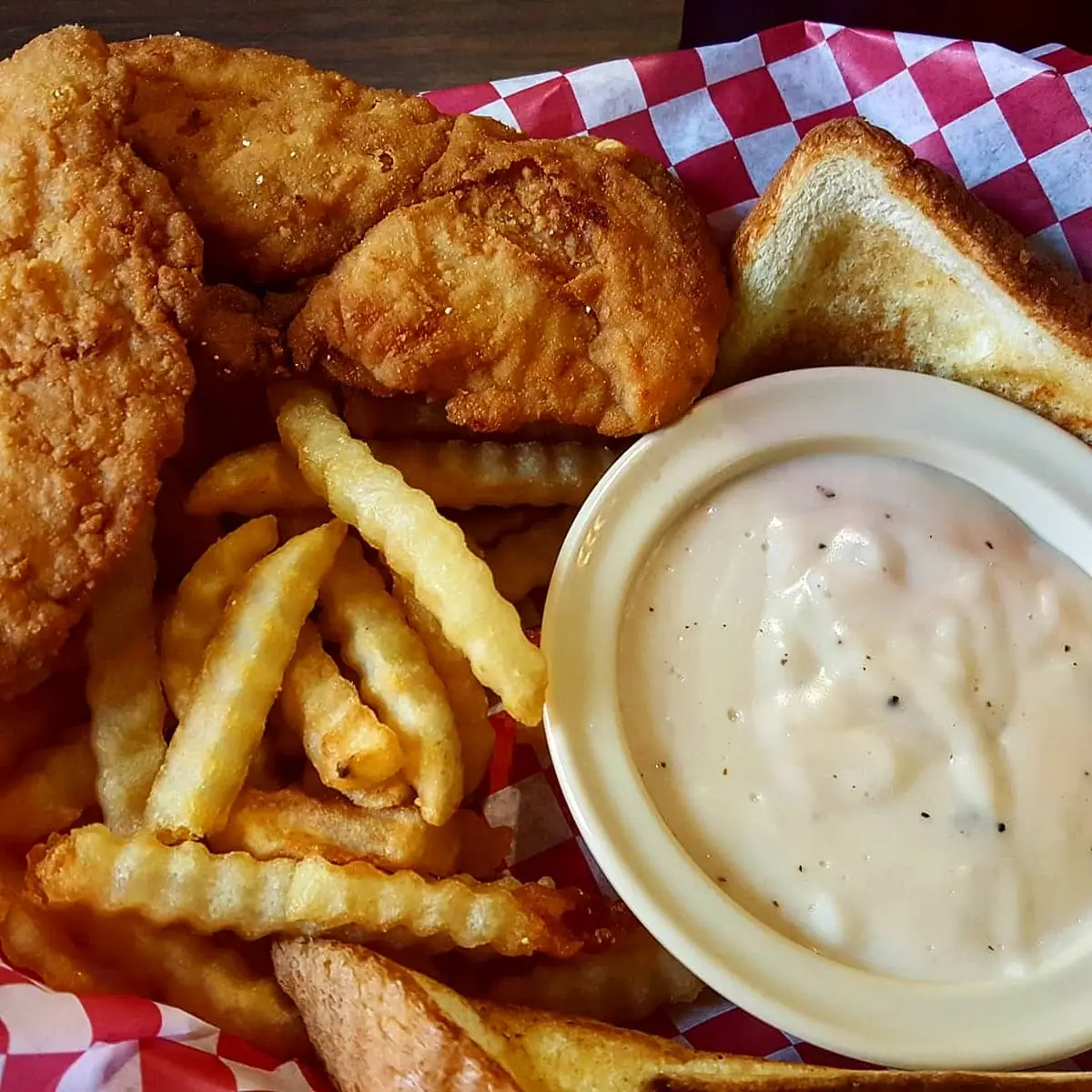 Chicken Strips and Fries