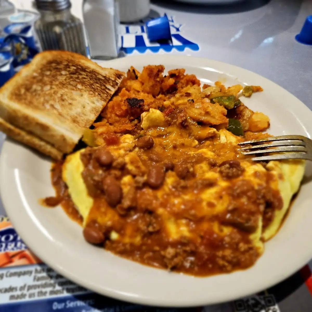 Chili Cheese Omelette