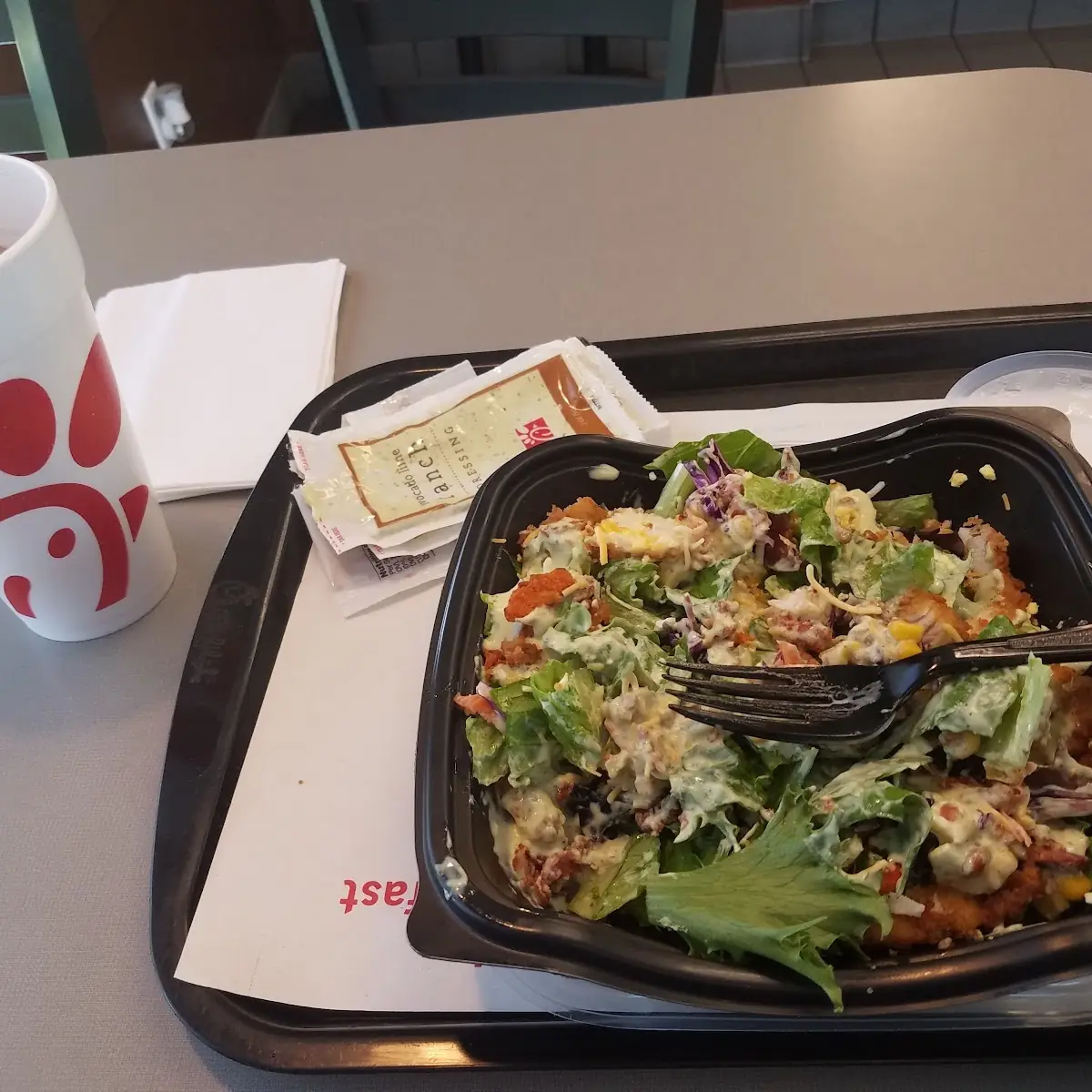 Fried Chicken Cobb Salad