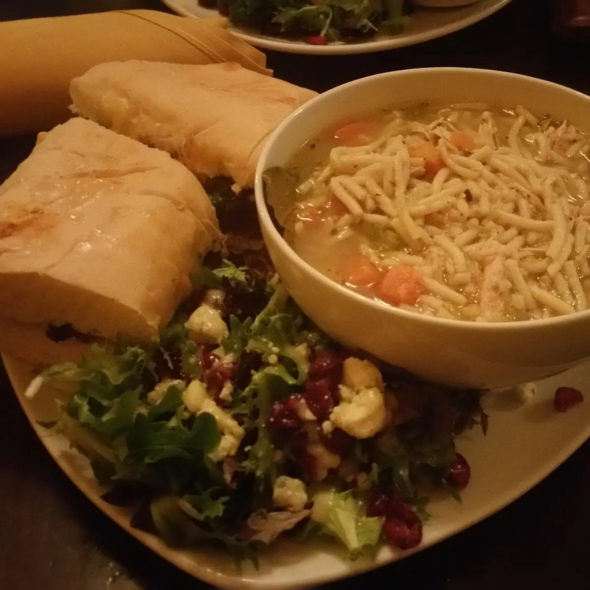 Bowl of Chicken Noodle Soup