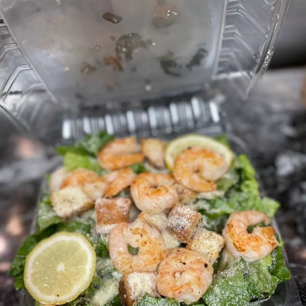 Shrimp Caesar Salad