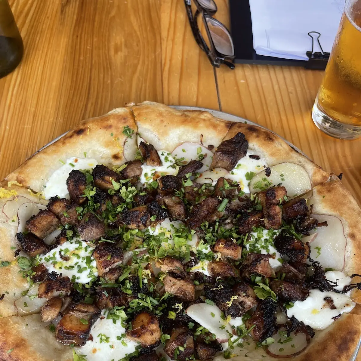 Pork Belly Pizza
