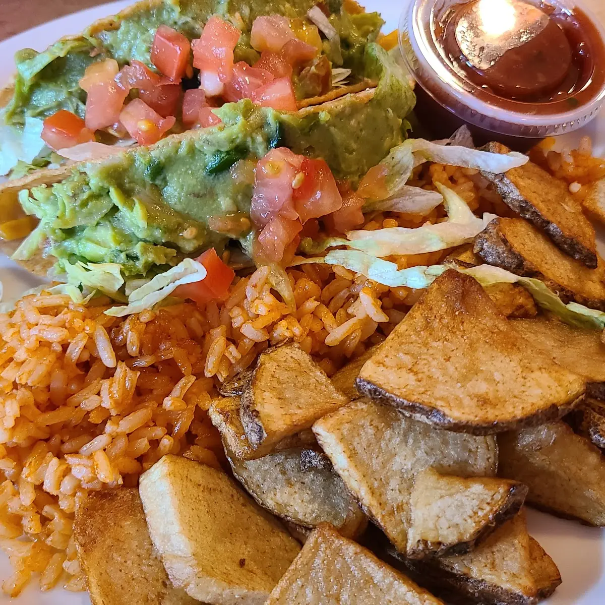 Guacamole Chicken Tacos