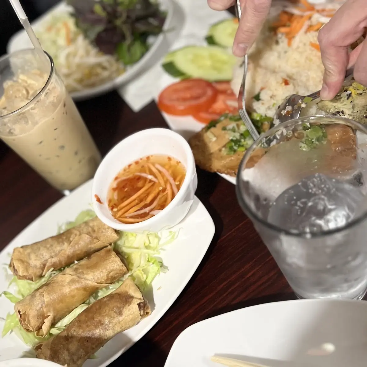 Three Piece Egg Rolls