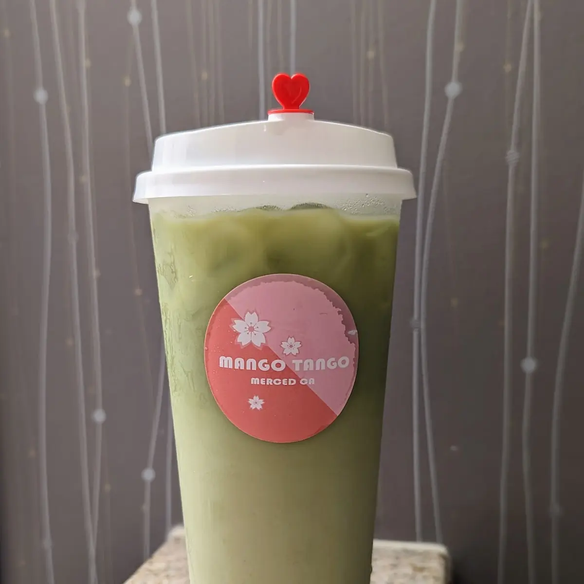 White Chocolate Matcha Latte