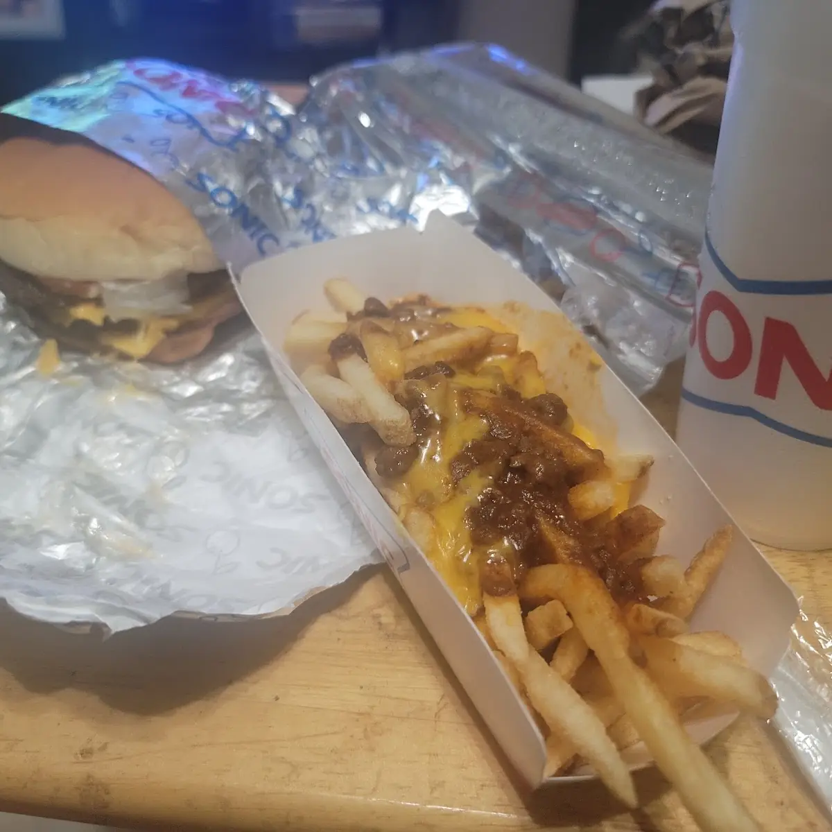 Super Sonic Doble Cheeseburger