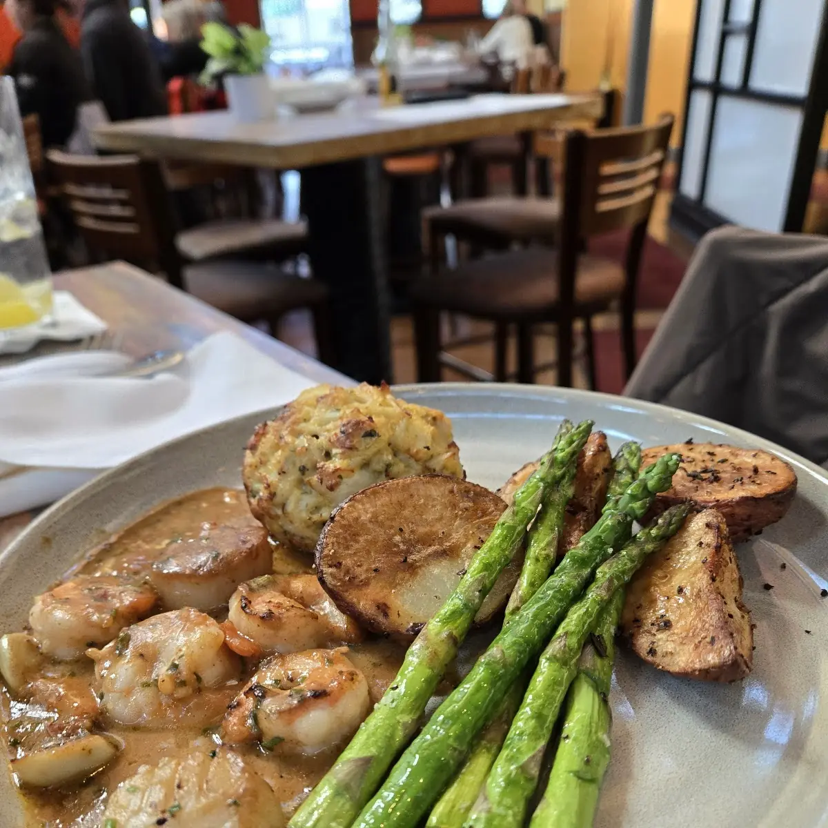 Filet & Crab Cake