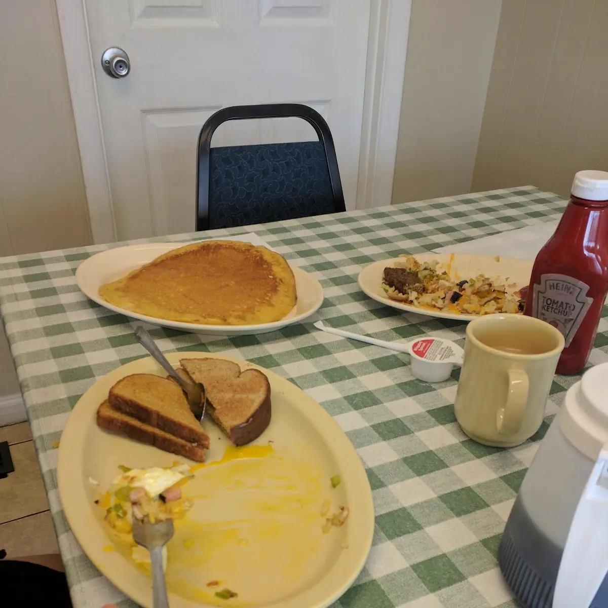 Pancake and Loaded Hash Browns