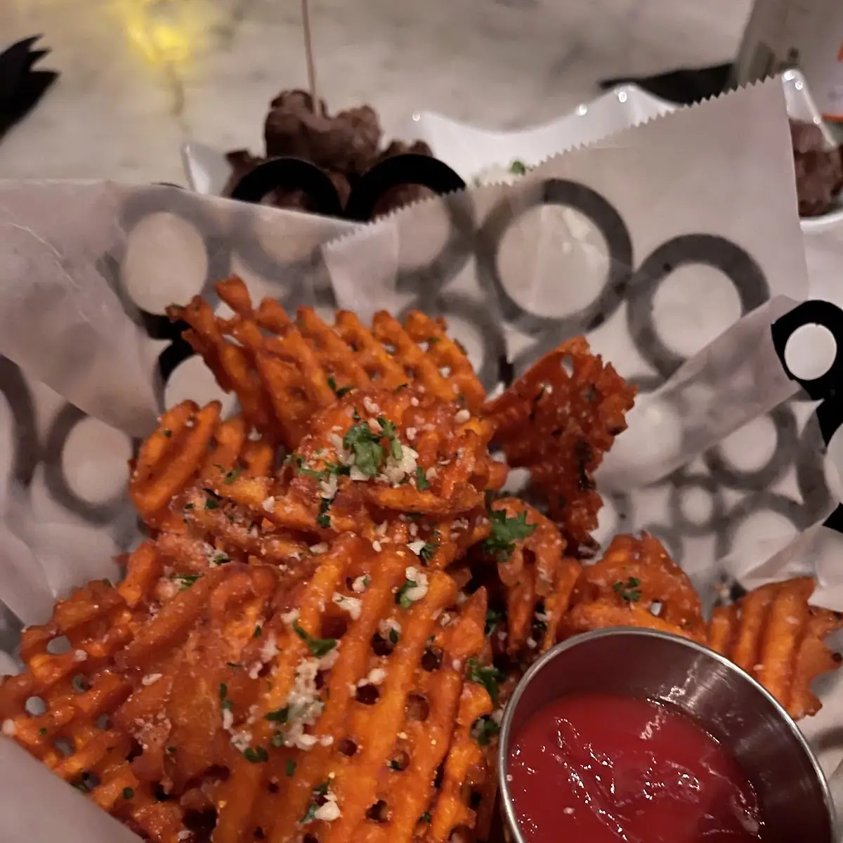 Sweet Potato Waffle Fries