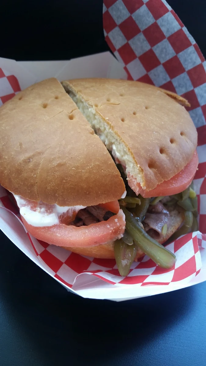 Green Beans and Tomatoes, Panaderia Latina Bakery