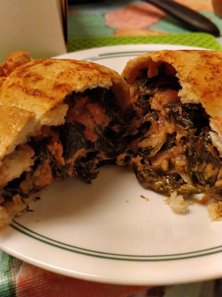 Spinach and Cheese Empanada, Panaderia Latina Bakery