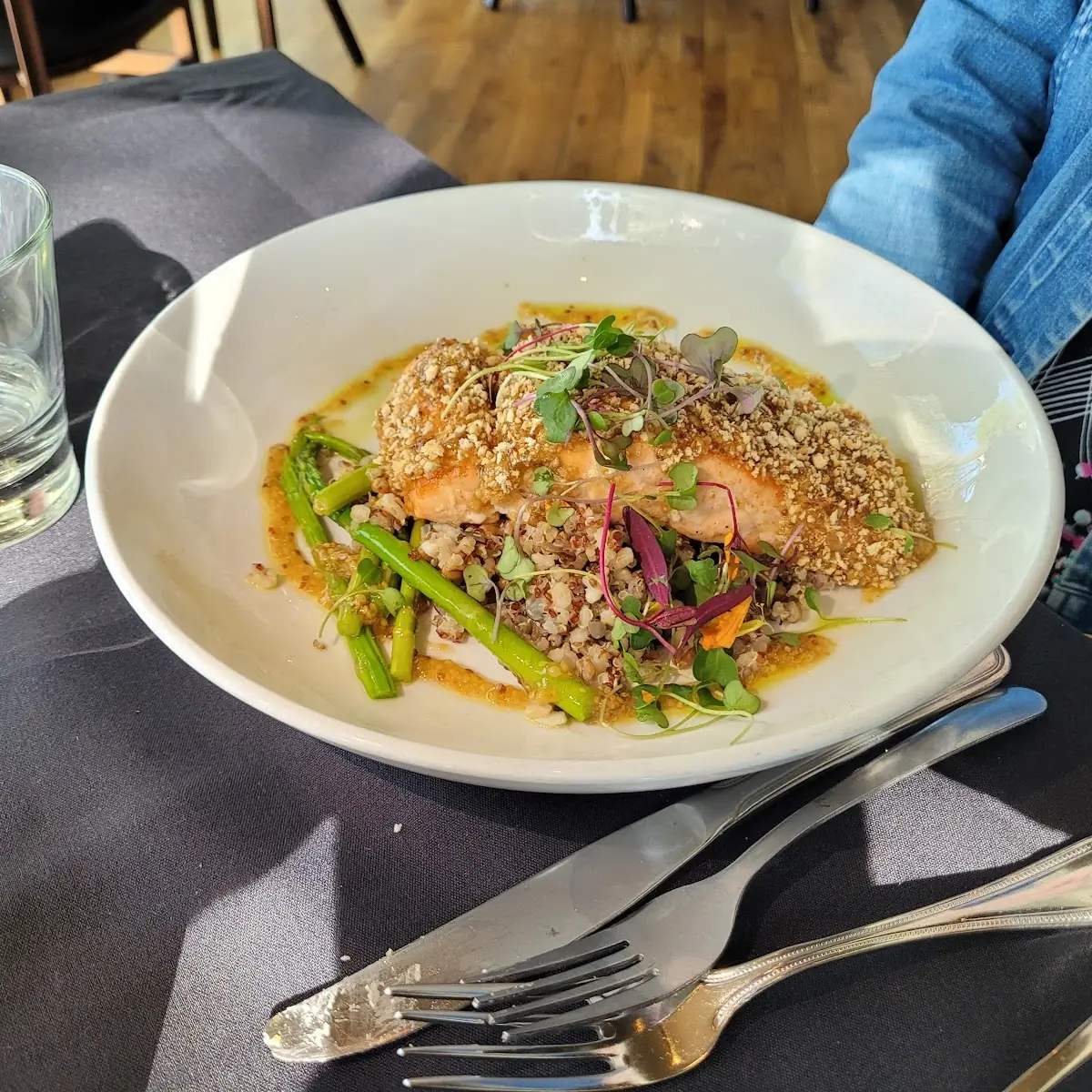 Mustard Crusted Salmon