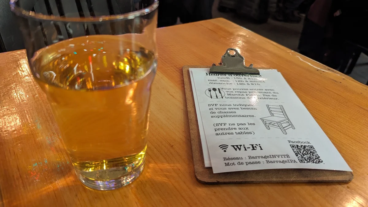 Cidre, Le Barrage - Brasseurs