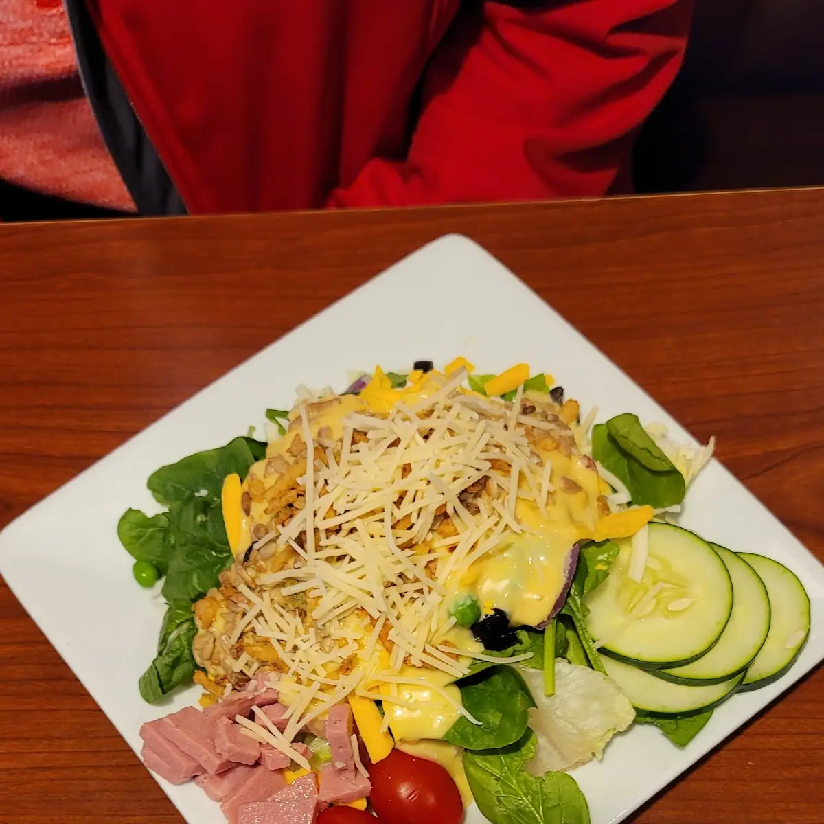 Salad Bar Selections at Time of Visit