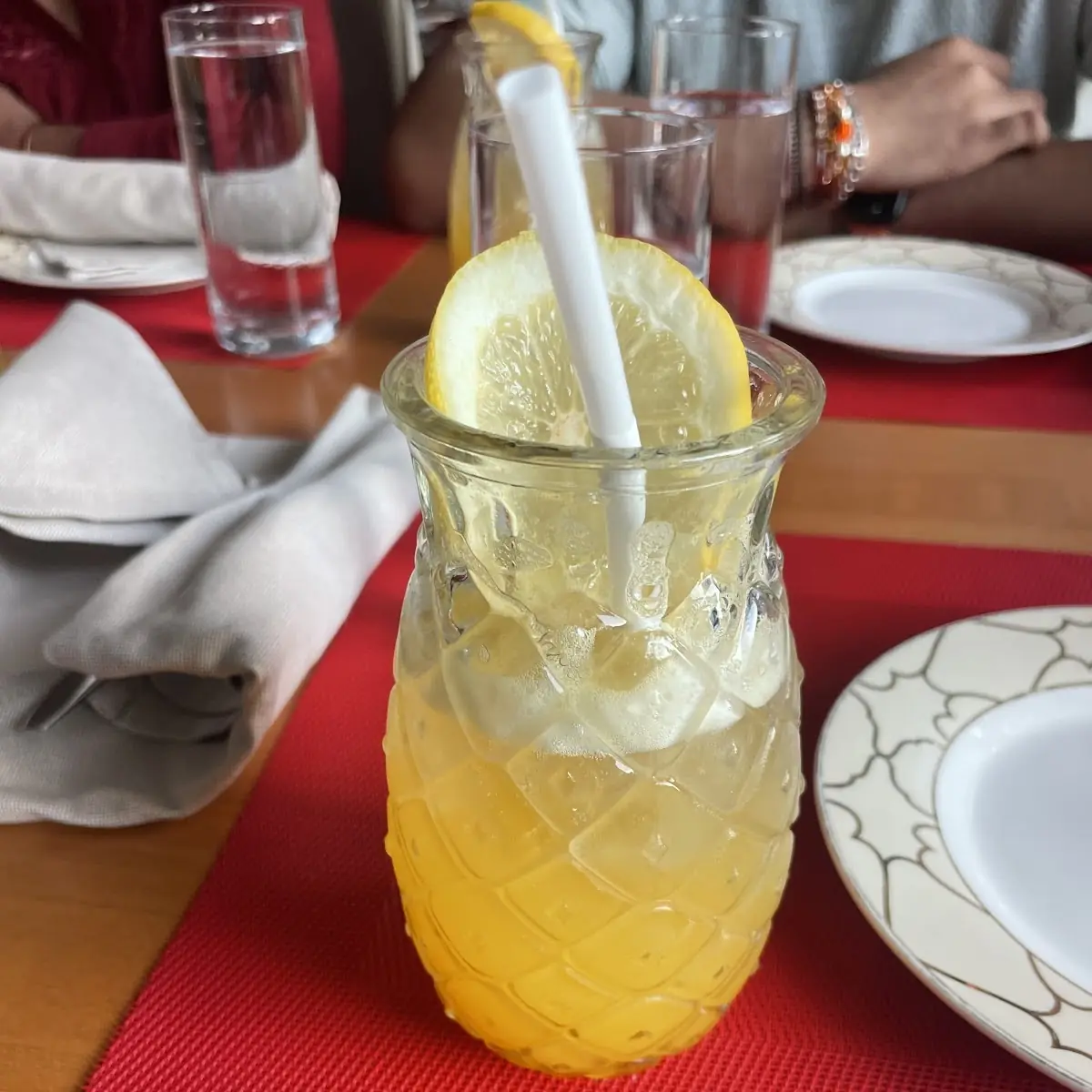Passion Fruit and Ginger Ale Mocktail