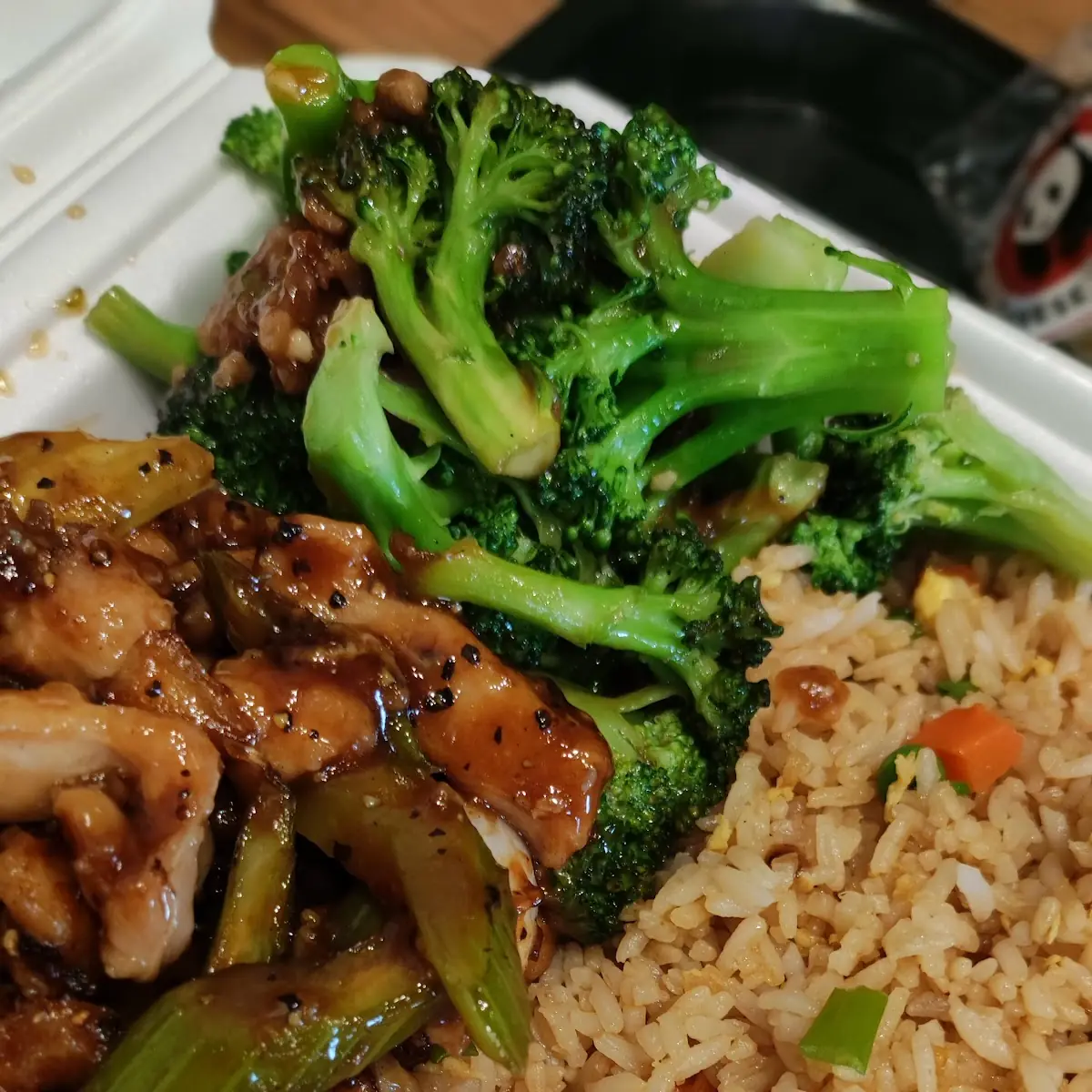 Fried Rice Broccoli Beef Black Pepper Chicken