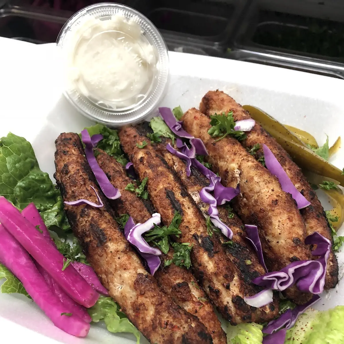 Chicken Kefta Sandwich