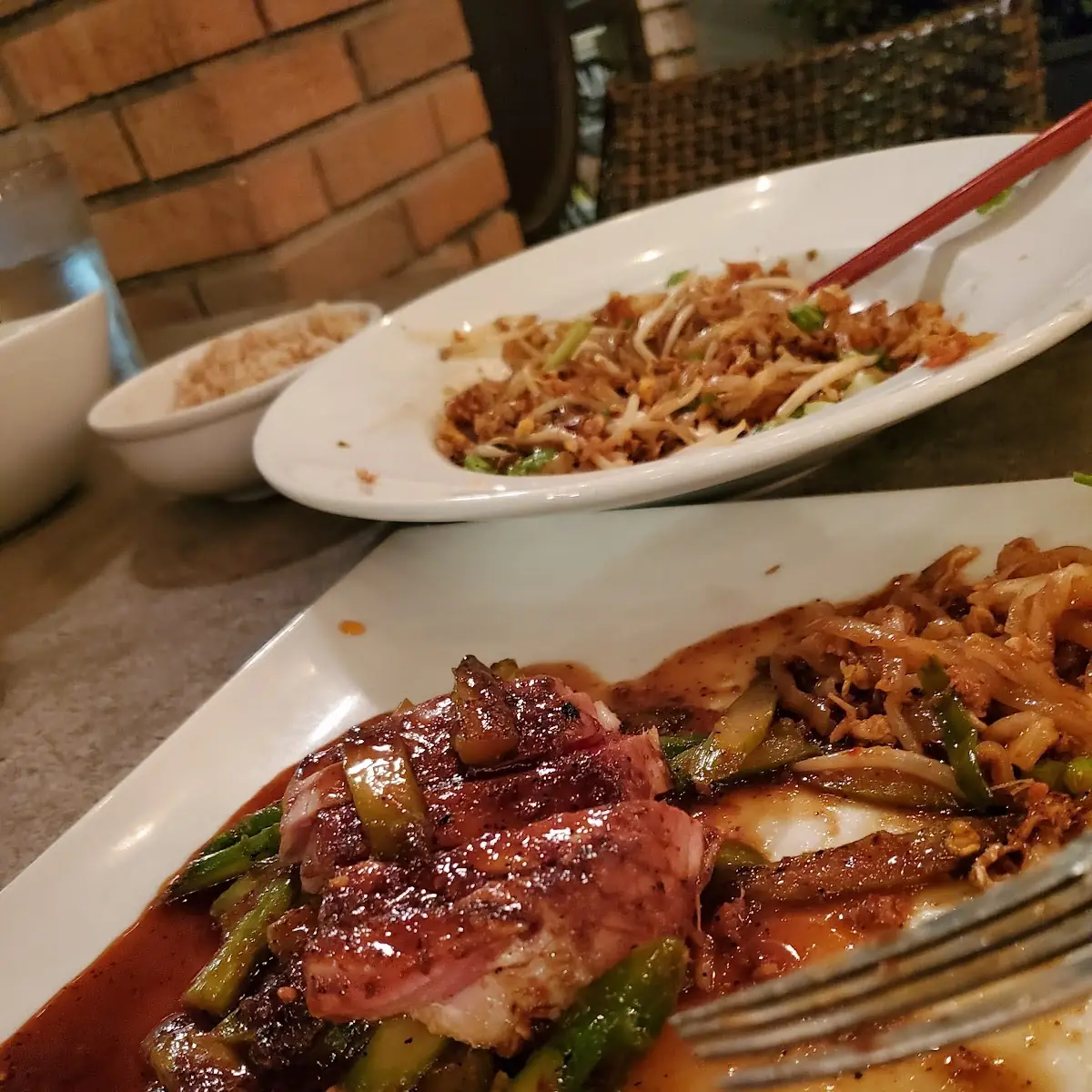 Flaming Seared Ahi Tuna