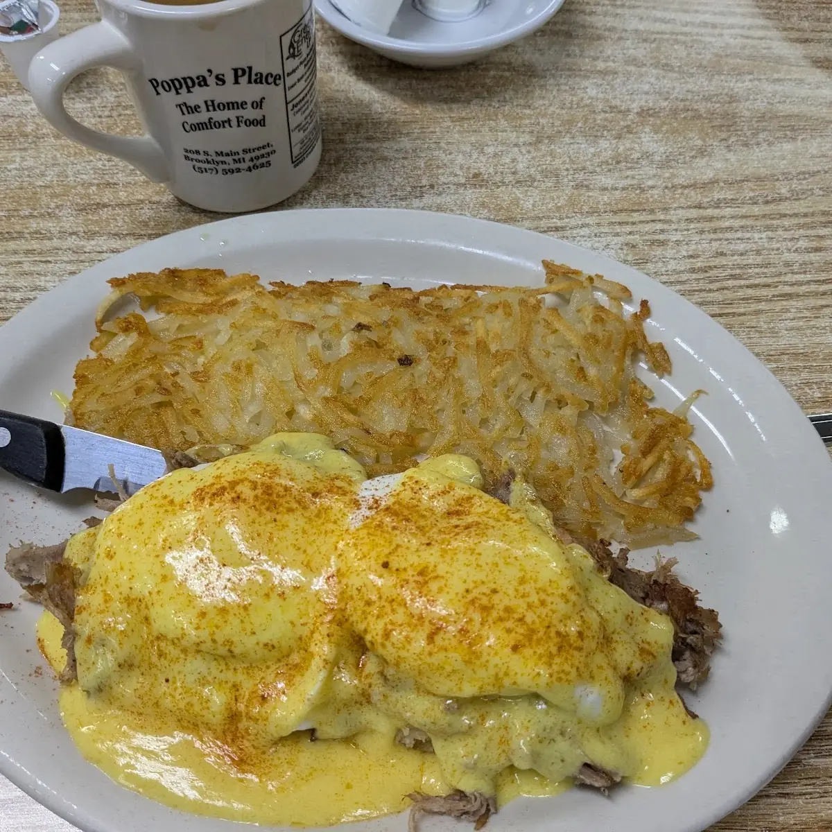 Pulled Pork Benedict