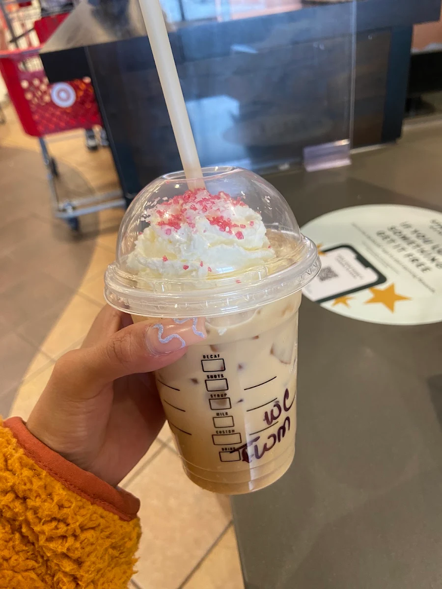 Iced Toasted White Chocolate Mocha
