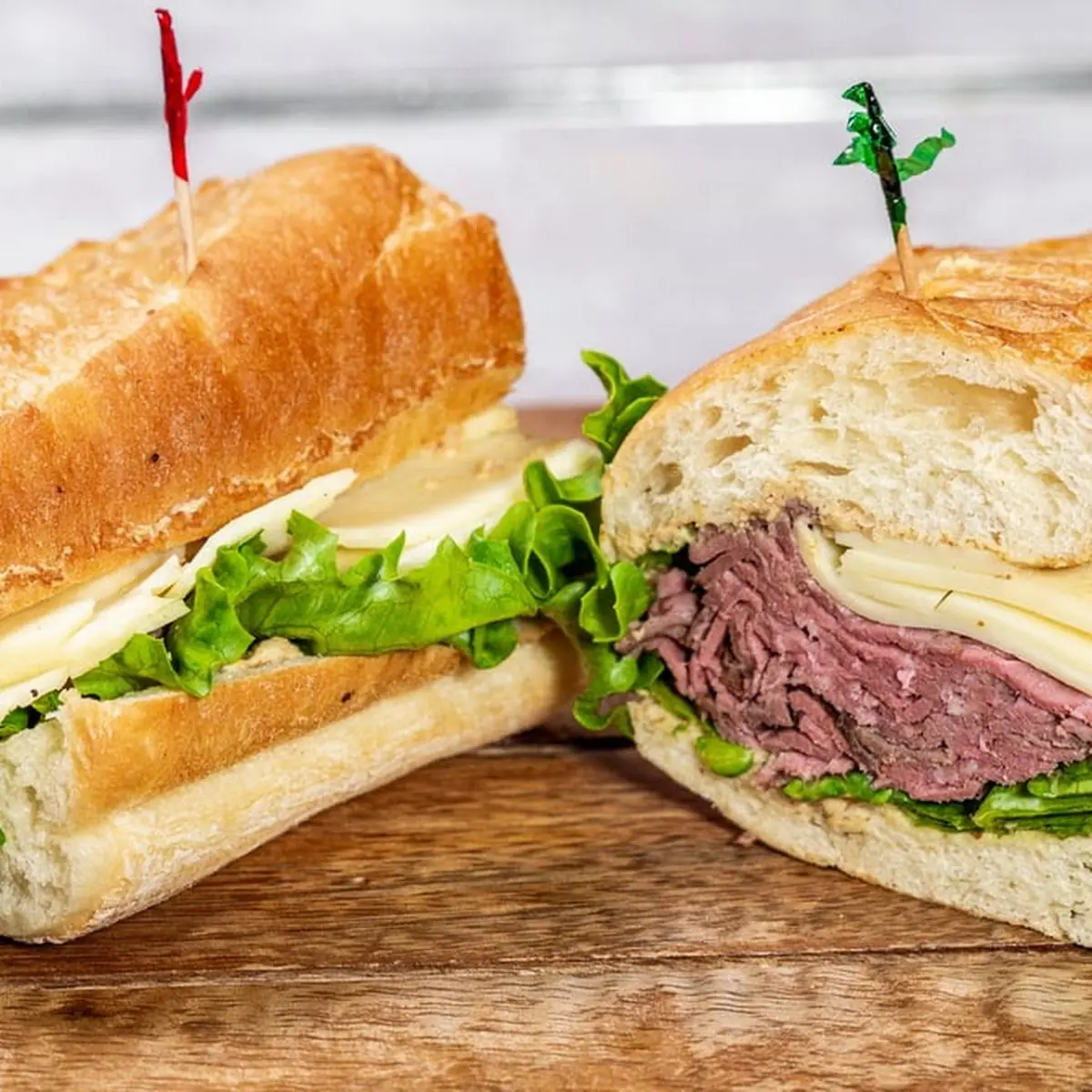 Roast Beef with Hot Horseradish Cheddar