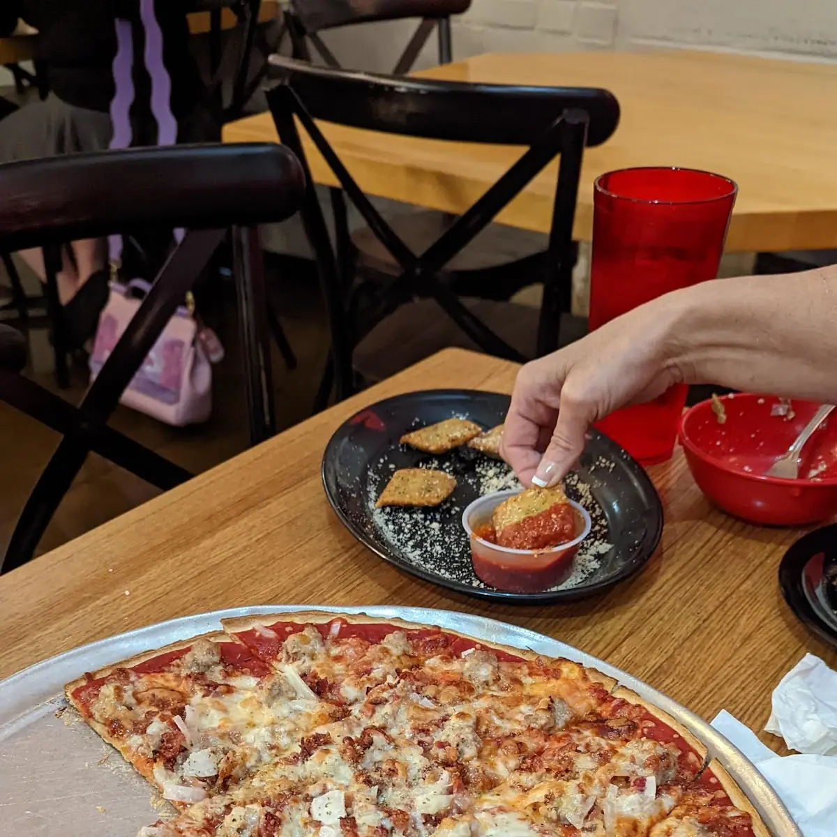 Sausage & Onion Pizza