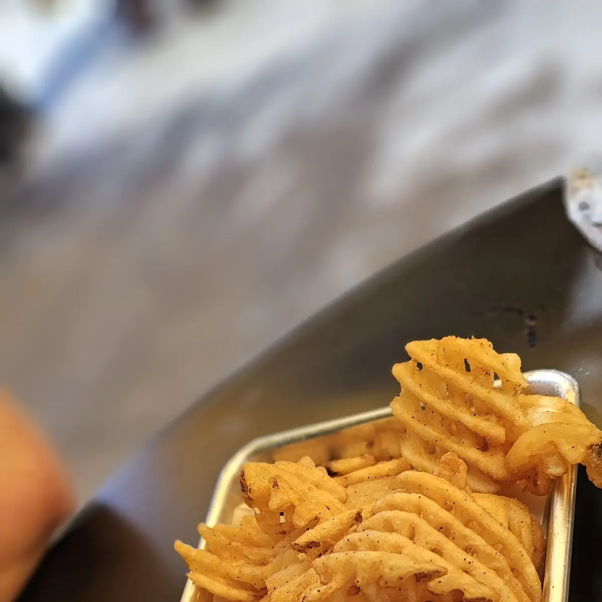 Waffle Cut Fries