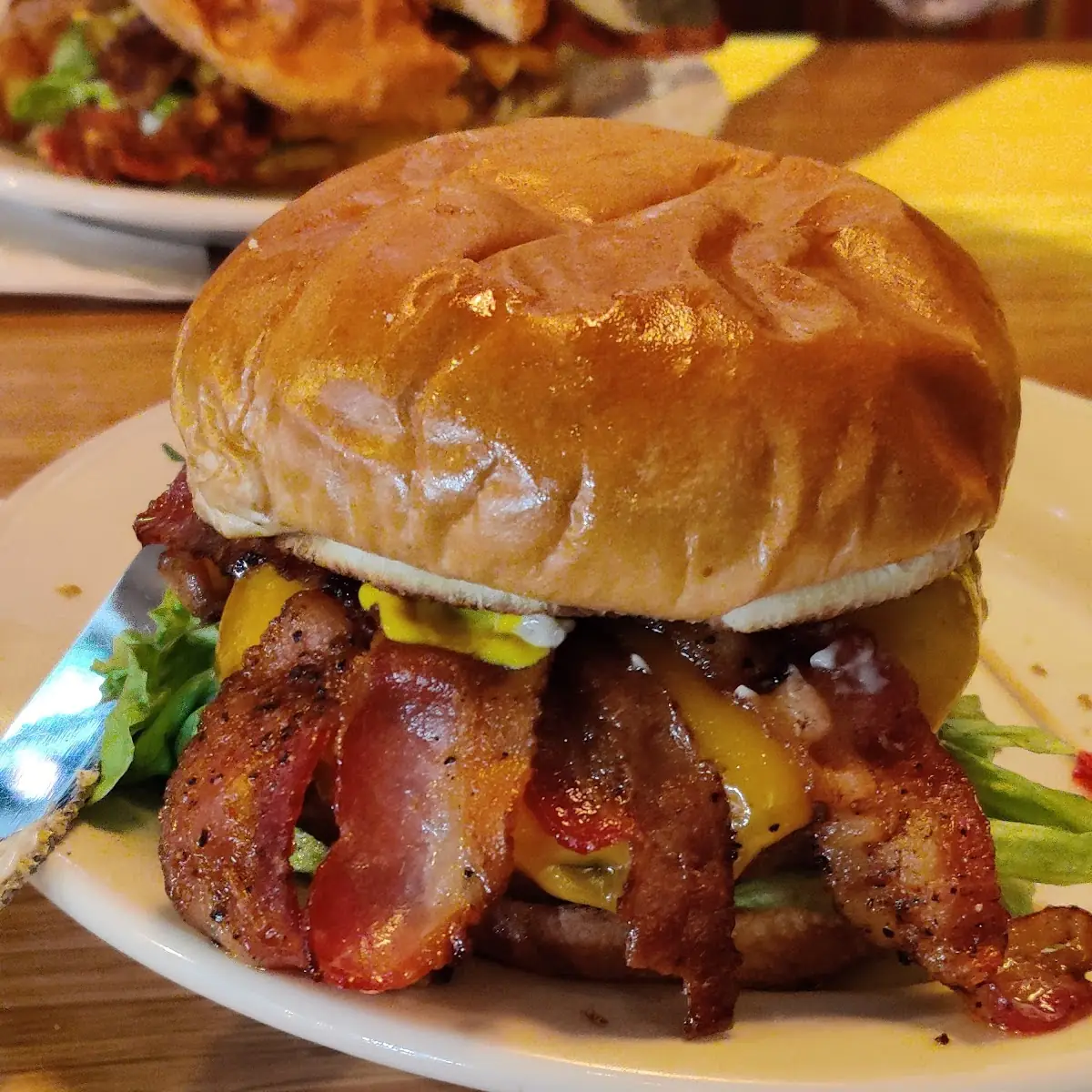 Double Cheddar Double Bacon Burger