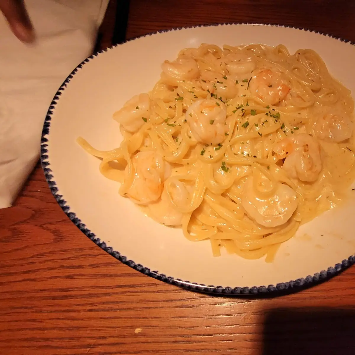 Shrimp Alfredo