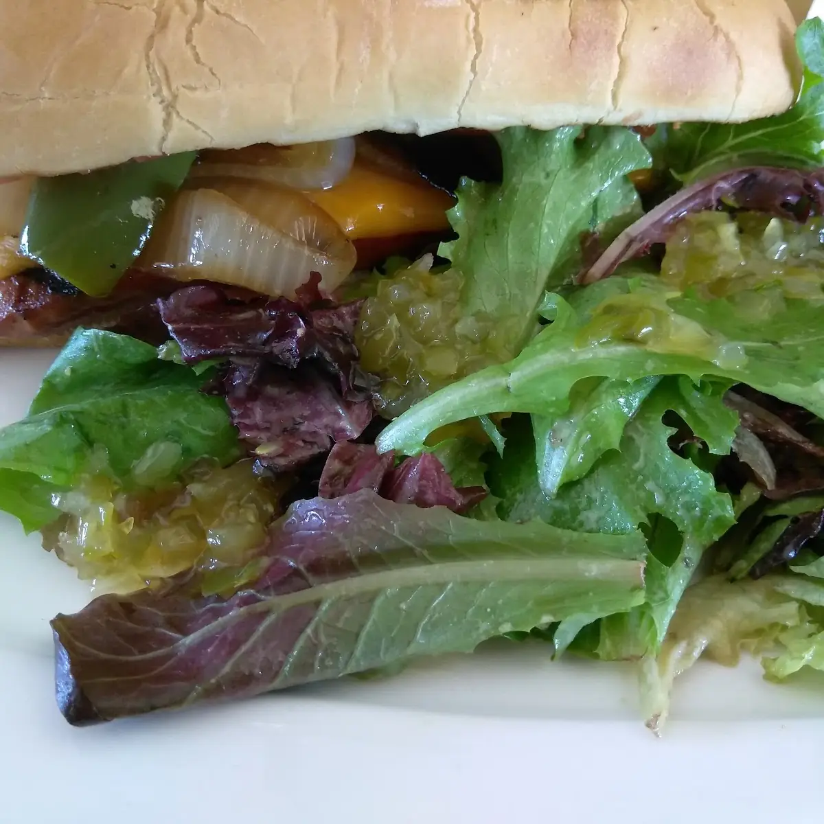 Hot Dog with Lettuce