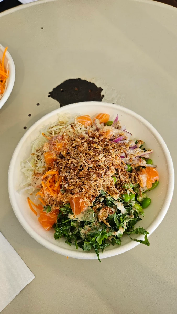 Sesame Salmon Bowl, mogo mogo