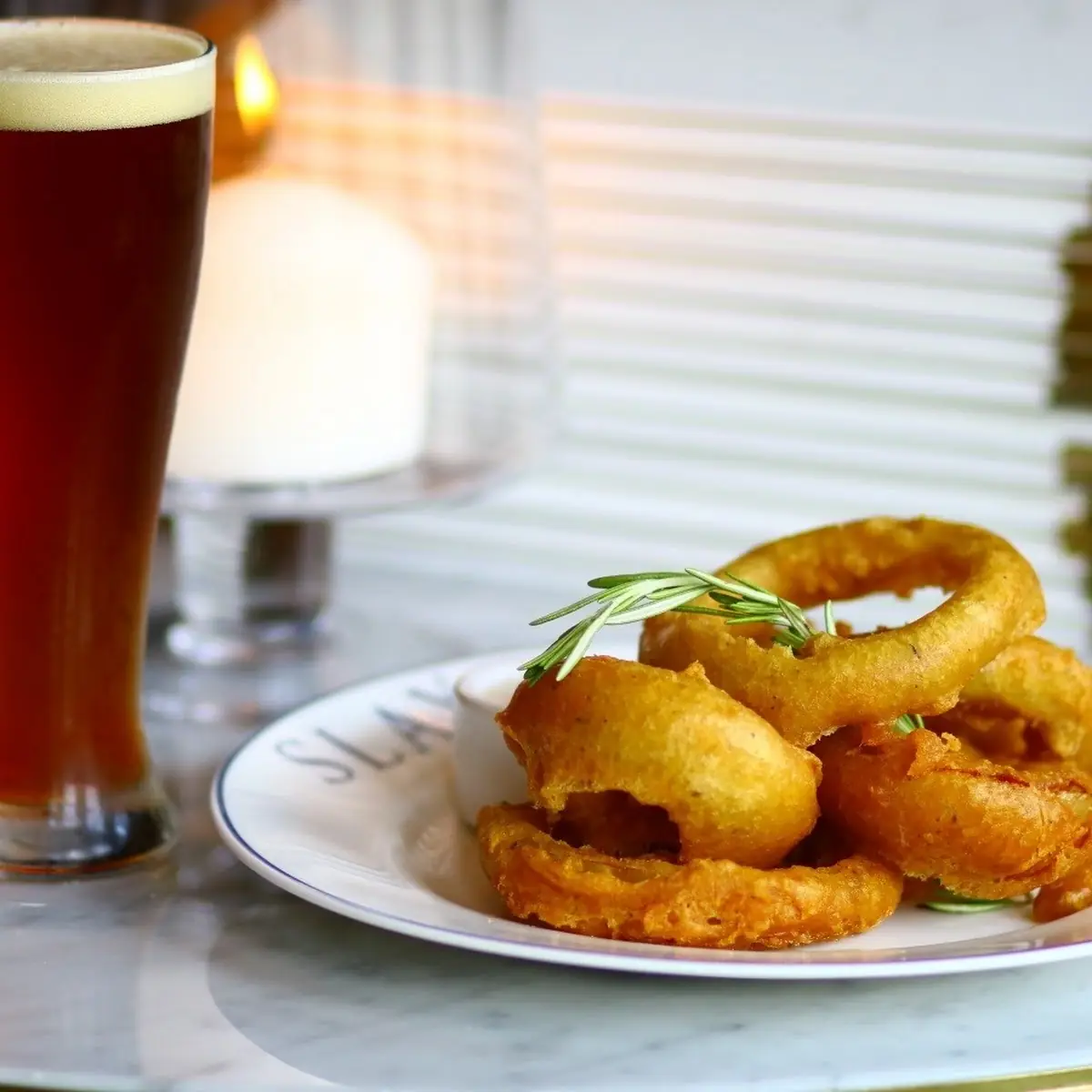 Beer Battered Onion Rings