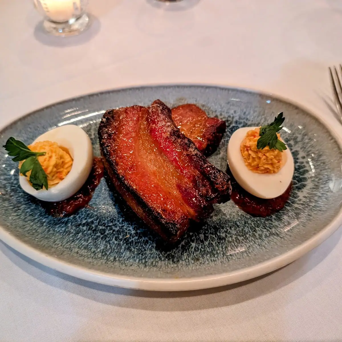 Burger's Smokehouse Bacon & Eggs