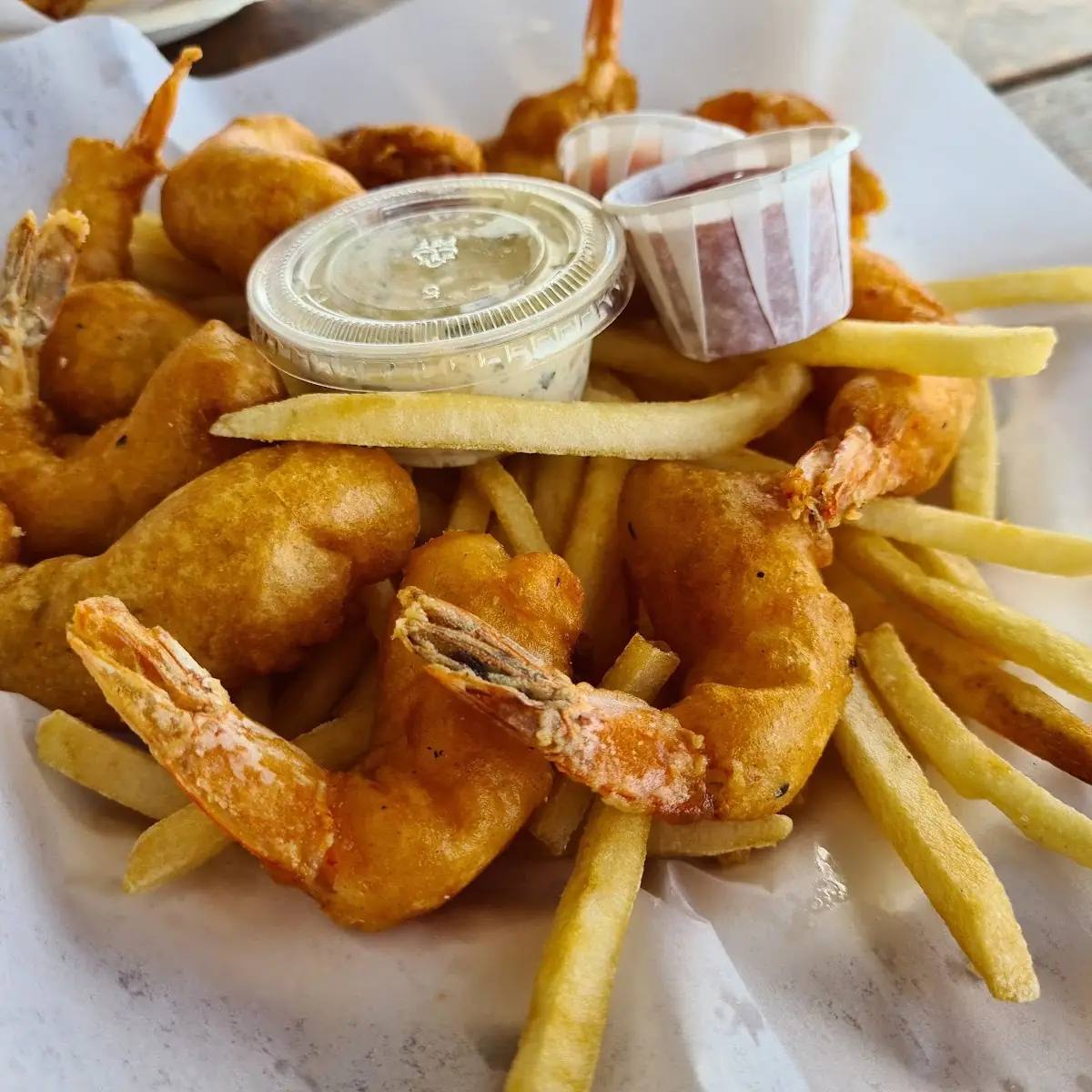 Fried Shrimp & Chips