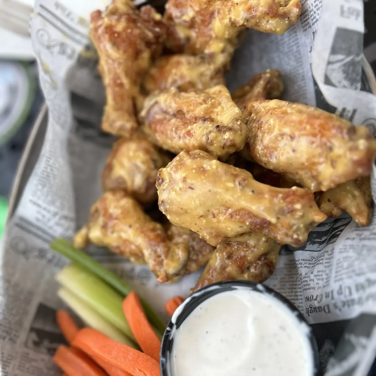 Garlic Parmesan Wings