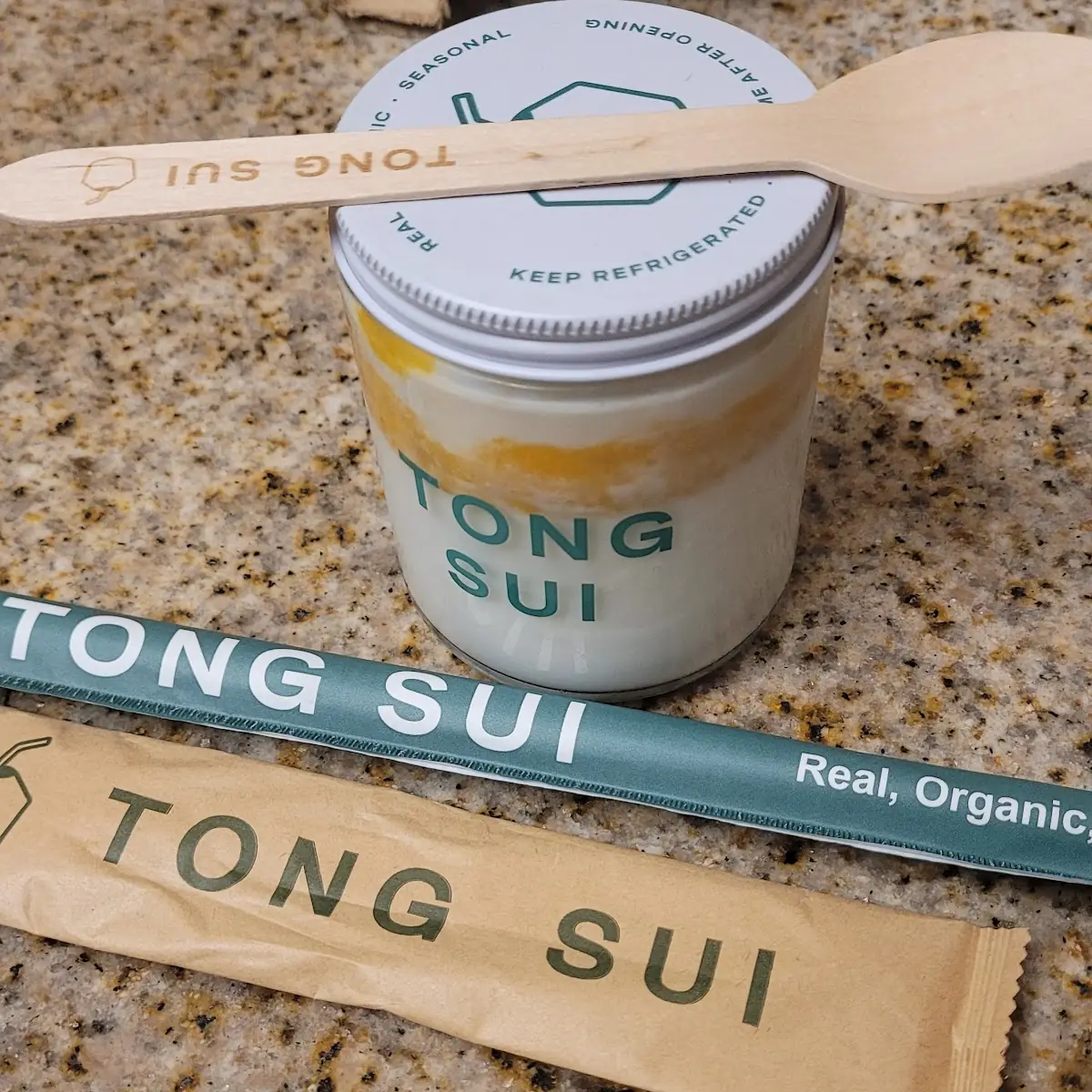 Mango Mochi Pudding