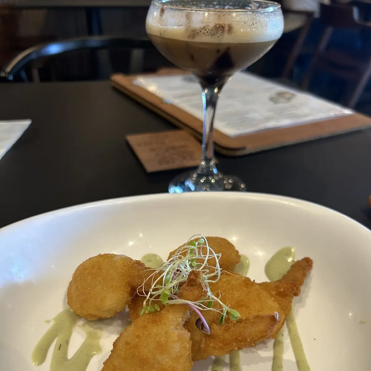 Camarones Con Salsa Verde