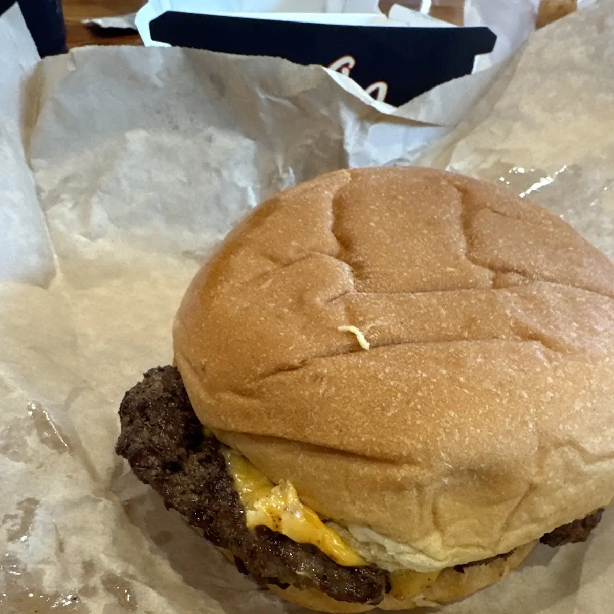 Cosmo Burger Double Cheeseburger