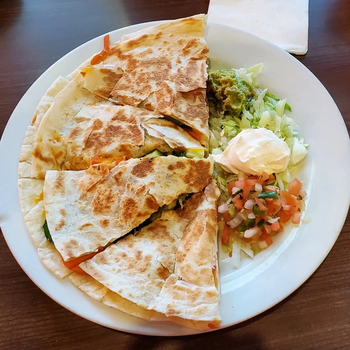 Trio Quesadilla Salad