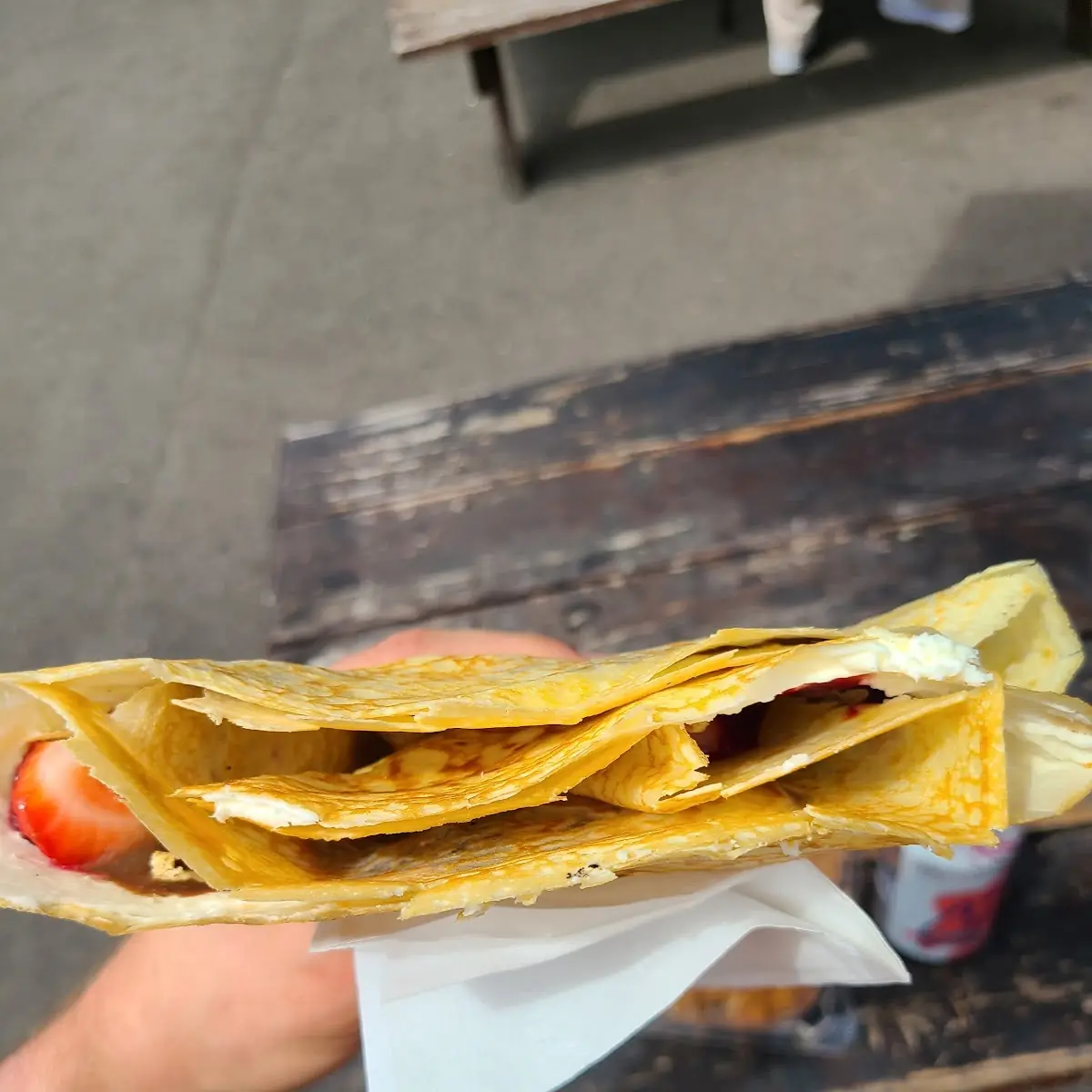 Nutella Banana Crepe