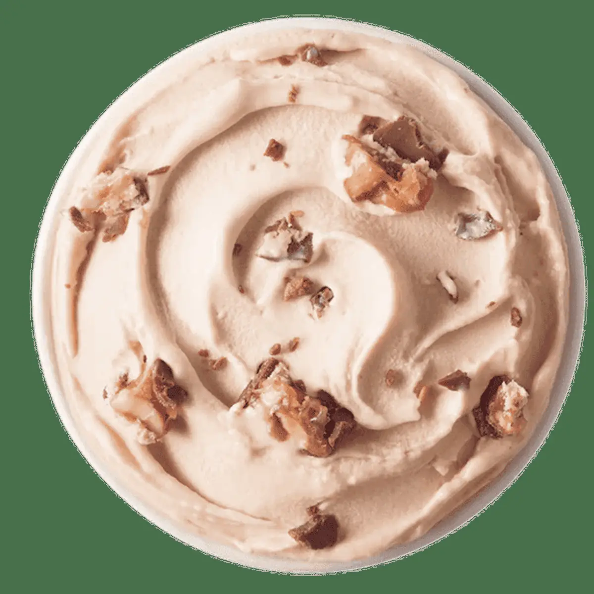 Turtle Pecan Cluster Blizzard Treat