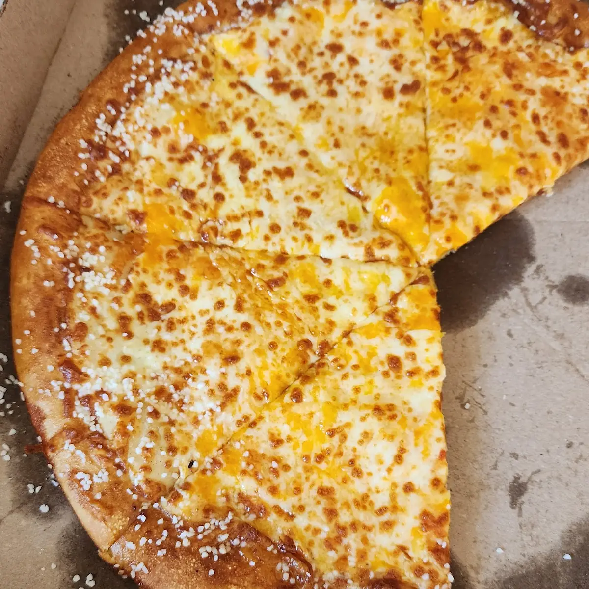 Pretzel Crust Cheese Pizza