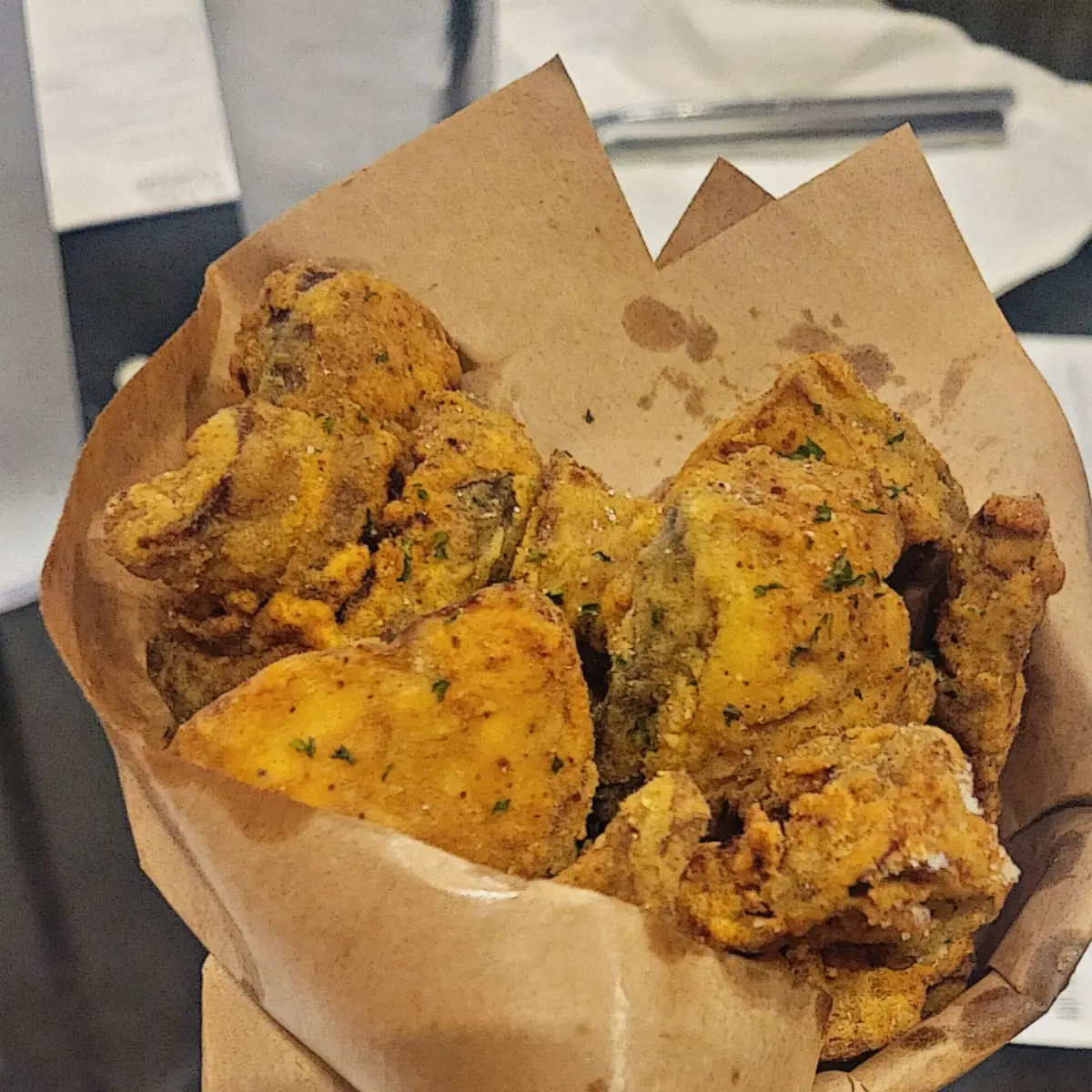 Hand Battered Fried Dill Pickles & Jalapenos