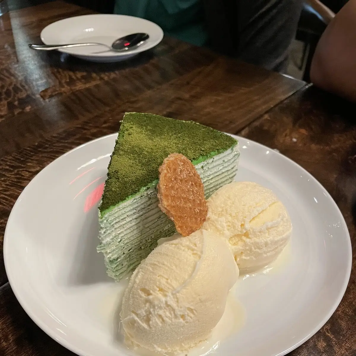 Matcha Crepe Cake