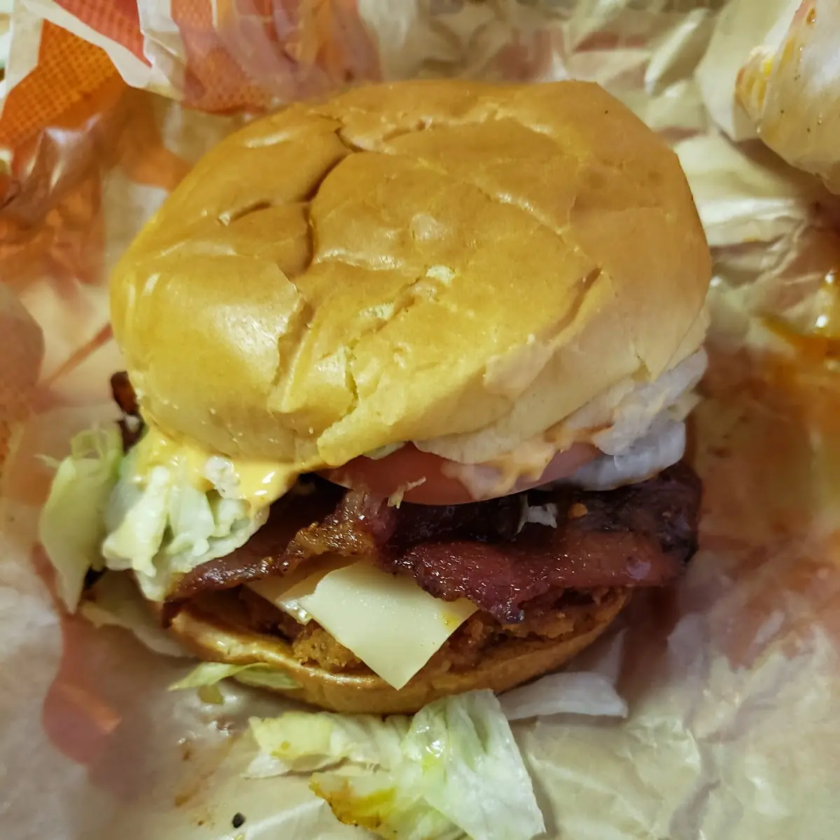 Fiery Bacon Royal Crispy Chicken