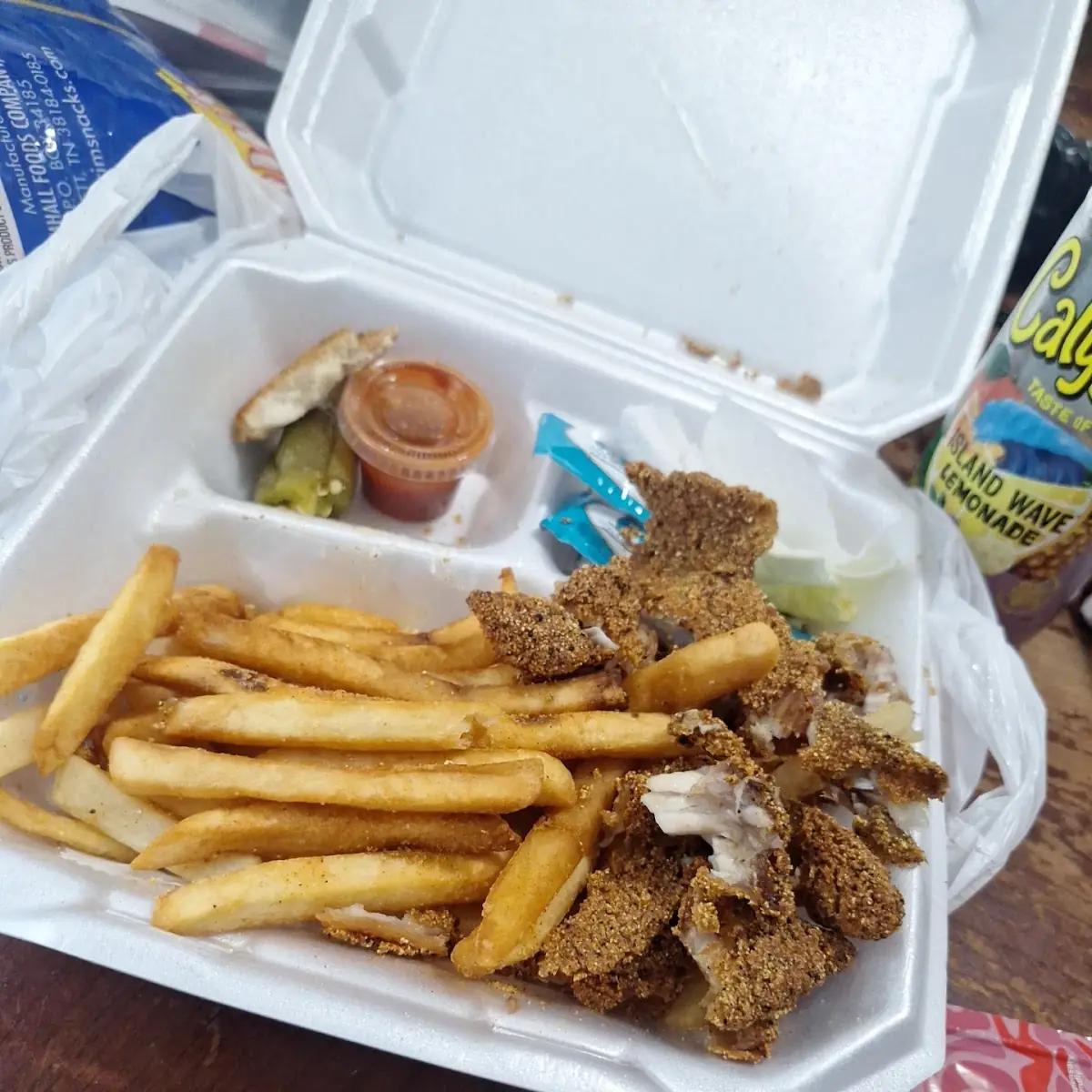 Tails Catfish Sandwich