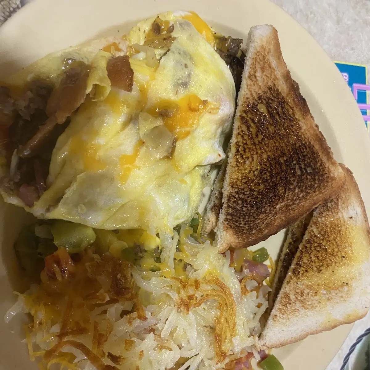 Sub Loaded Hash Browns