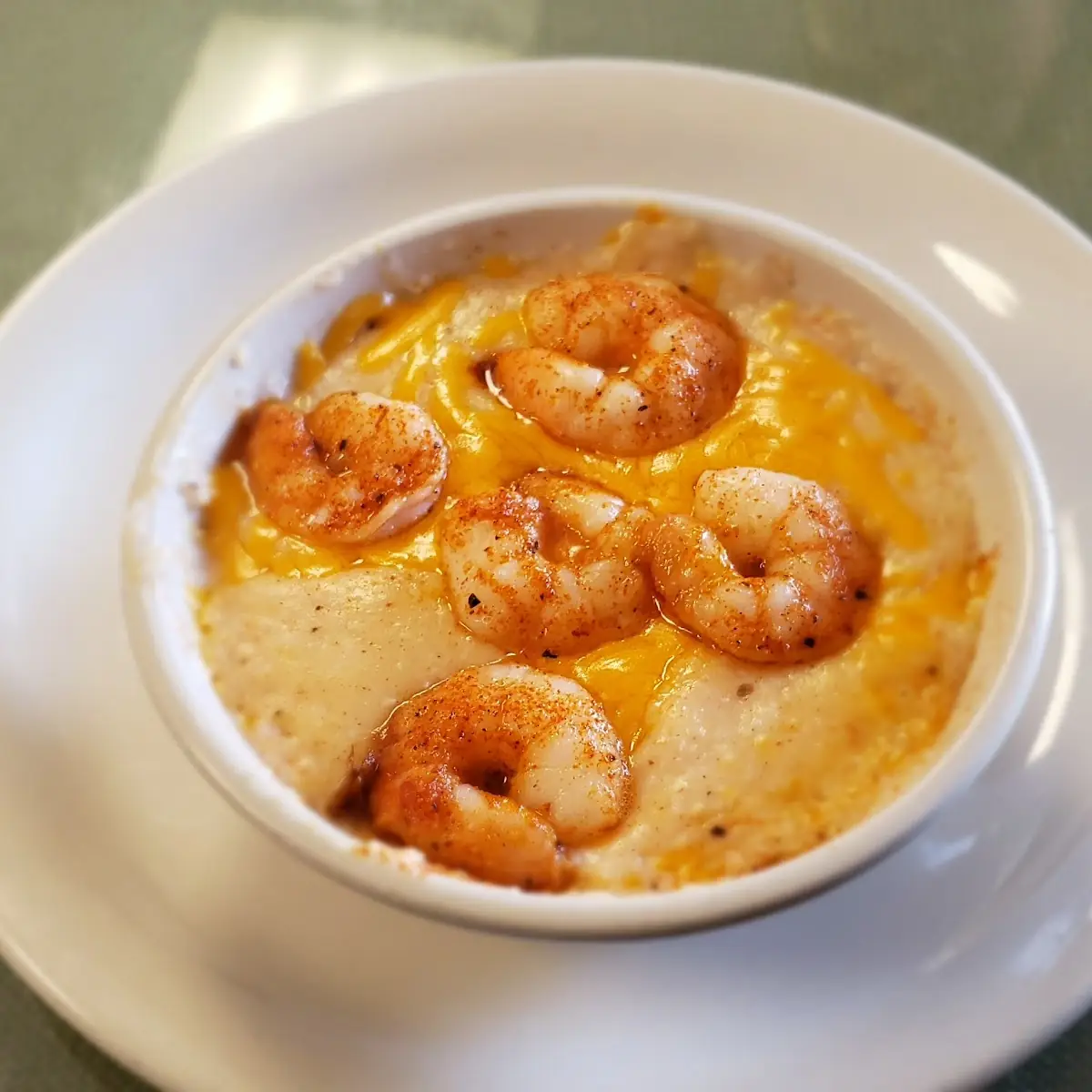 Cajun Shrimp and Grits